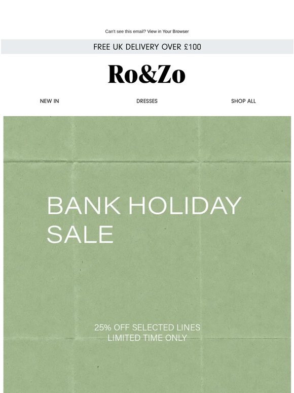 Heatwave Ready | 25% off is here*