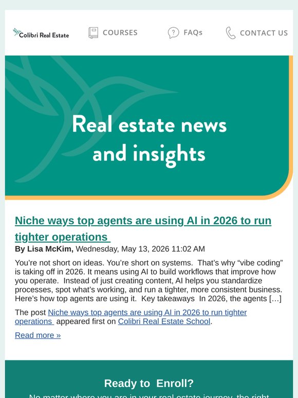 Niche ways top agents are using AI in 2026 to run tighter operations