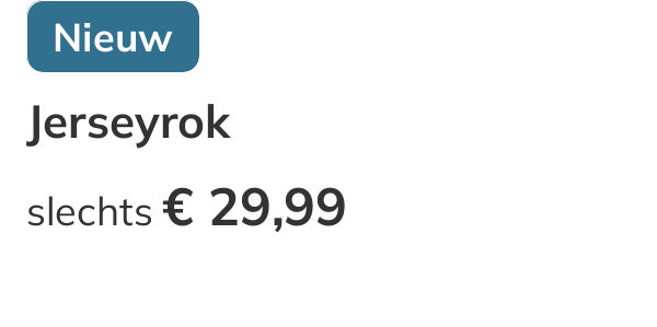 Details over het aanbevolen product: prijs en beschrijving