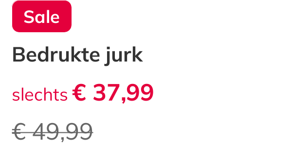 Details over het aanbevolen product: prijs en beschrijving