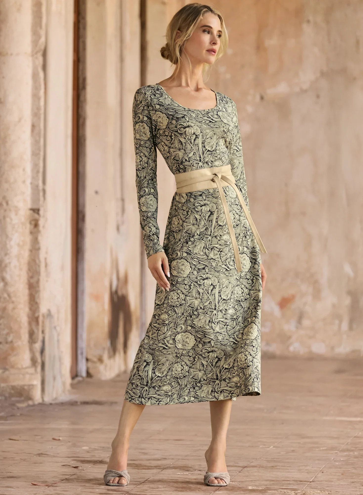 Image of Woodcut Dress