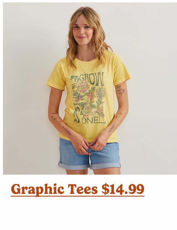 Shop $14.99 Graphic Tees