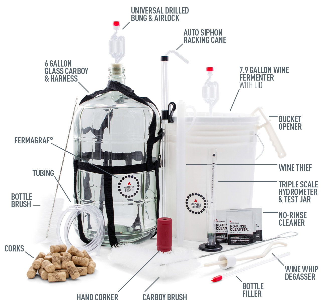 Master Vintner® Wine Making Starter Kit