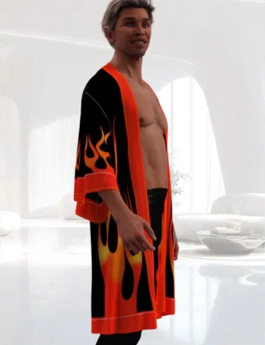 DNA Ren dForce Unisex Robe for Genesis 9