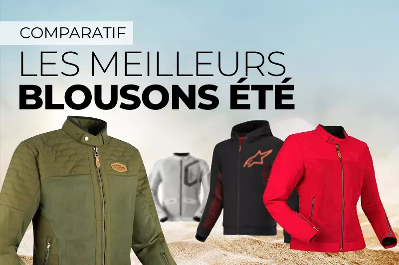 Top 10 des blousons moto été