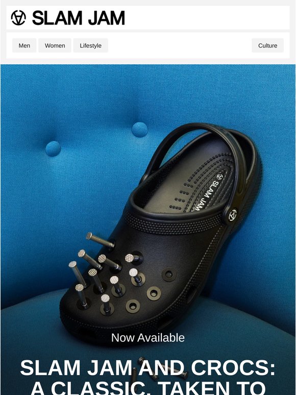 Slam Jam and Crocs: a classic, taken to the extreme