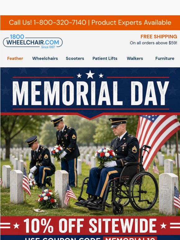 Save 10% Before the Memorial Day Sale Ends