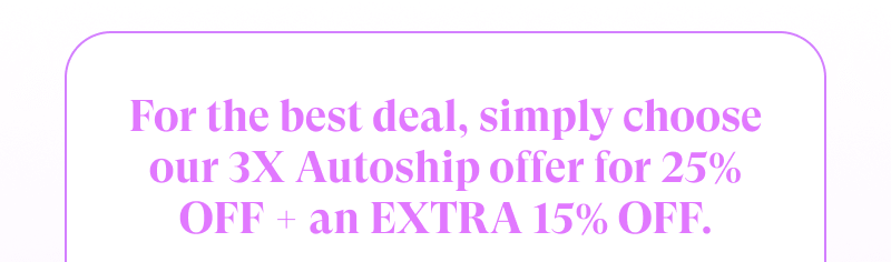 Save 15% Now