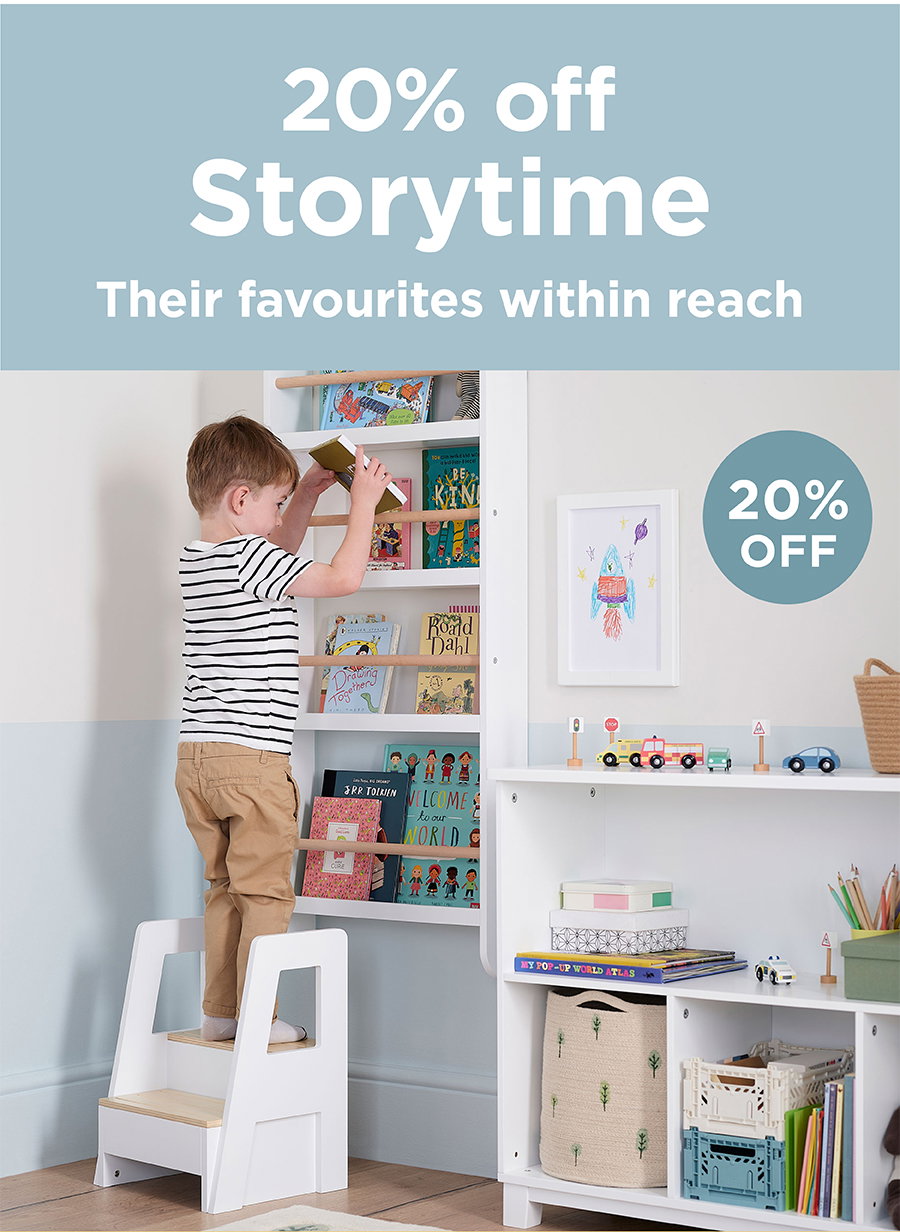 Shop book storage