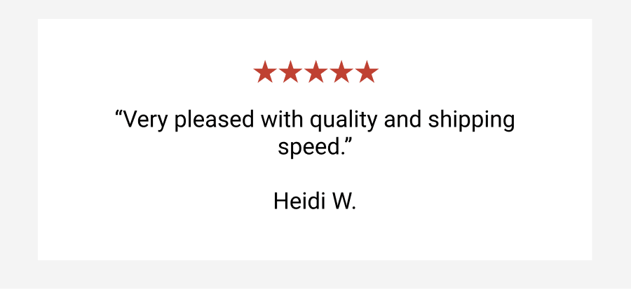 Customer Review