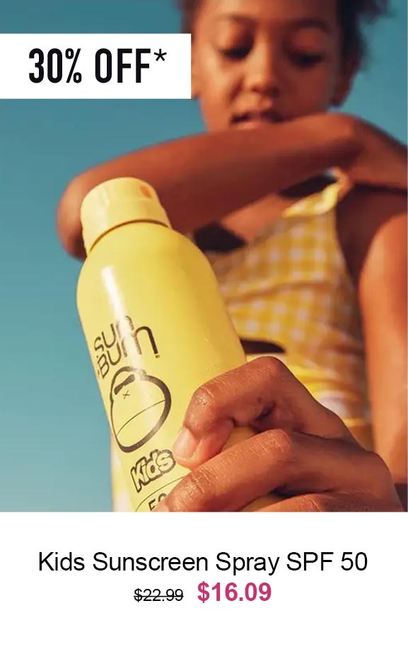 kids sunscreen spray spf 50