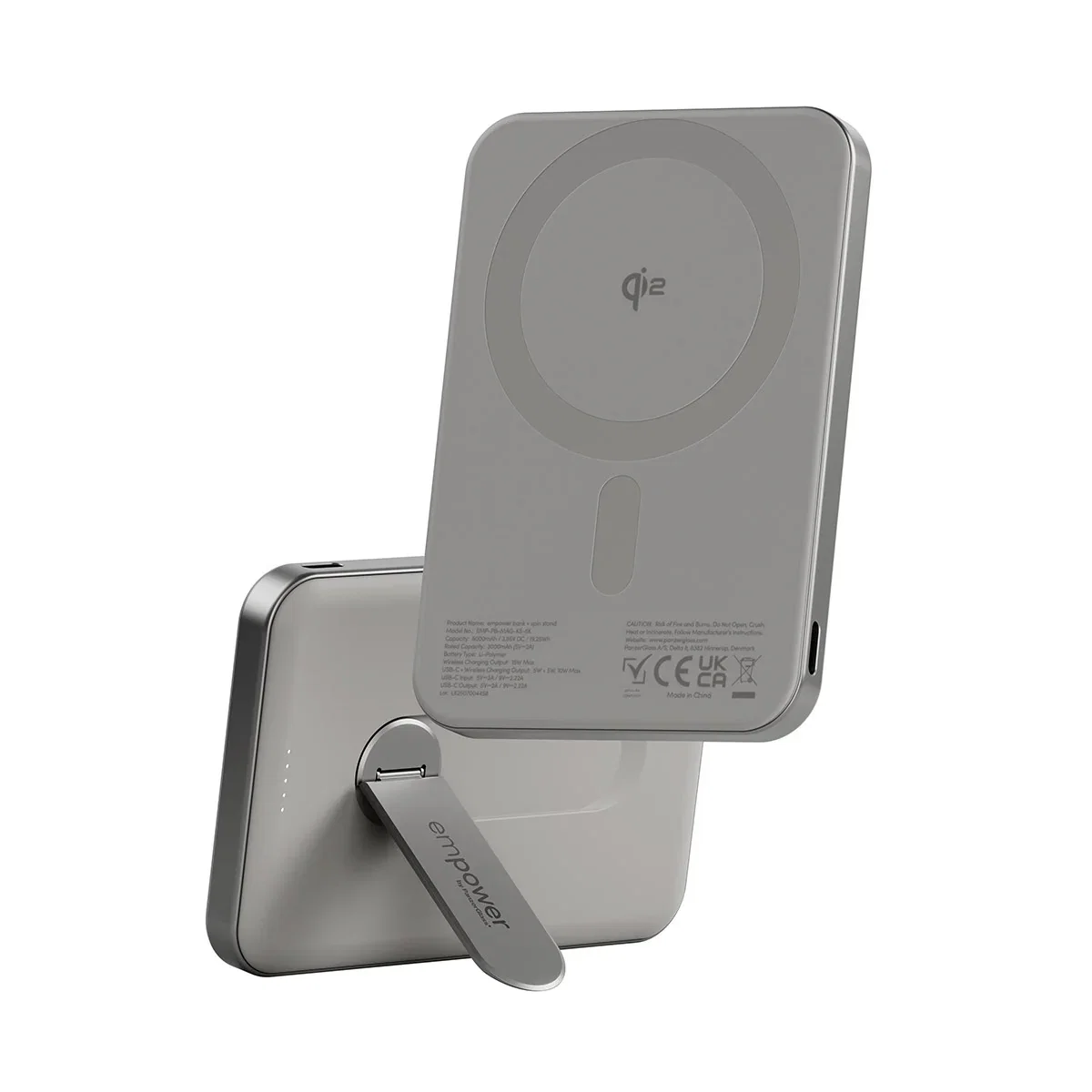 Image of empower Bank m. Spin Stand | 5000mAh | Titanium