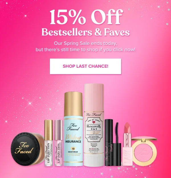 15% off Bestsellers & Faves