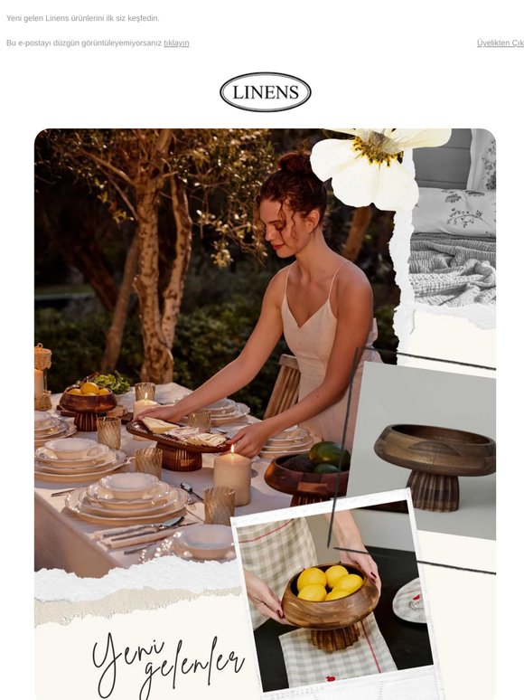 Linens'in Yeni Gelenleriyle Evinize Tazelik Katın 🌿