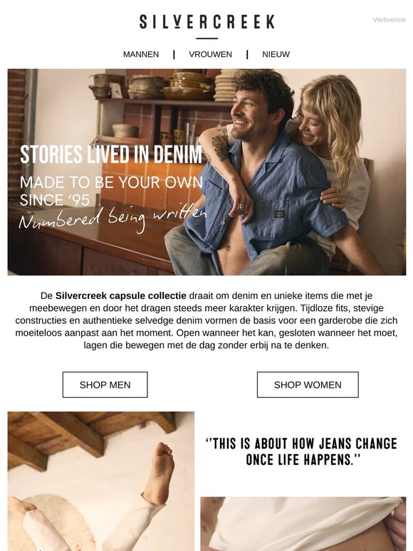 Silvercreek Capsule collectie