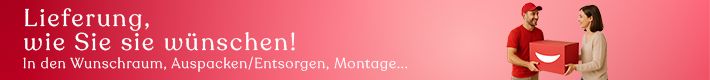 Lieferung nach Wunsch