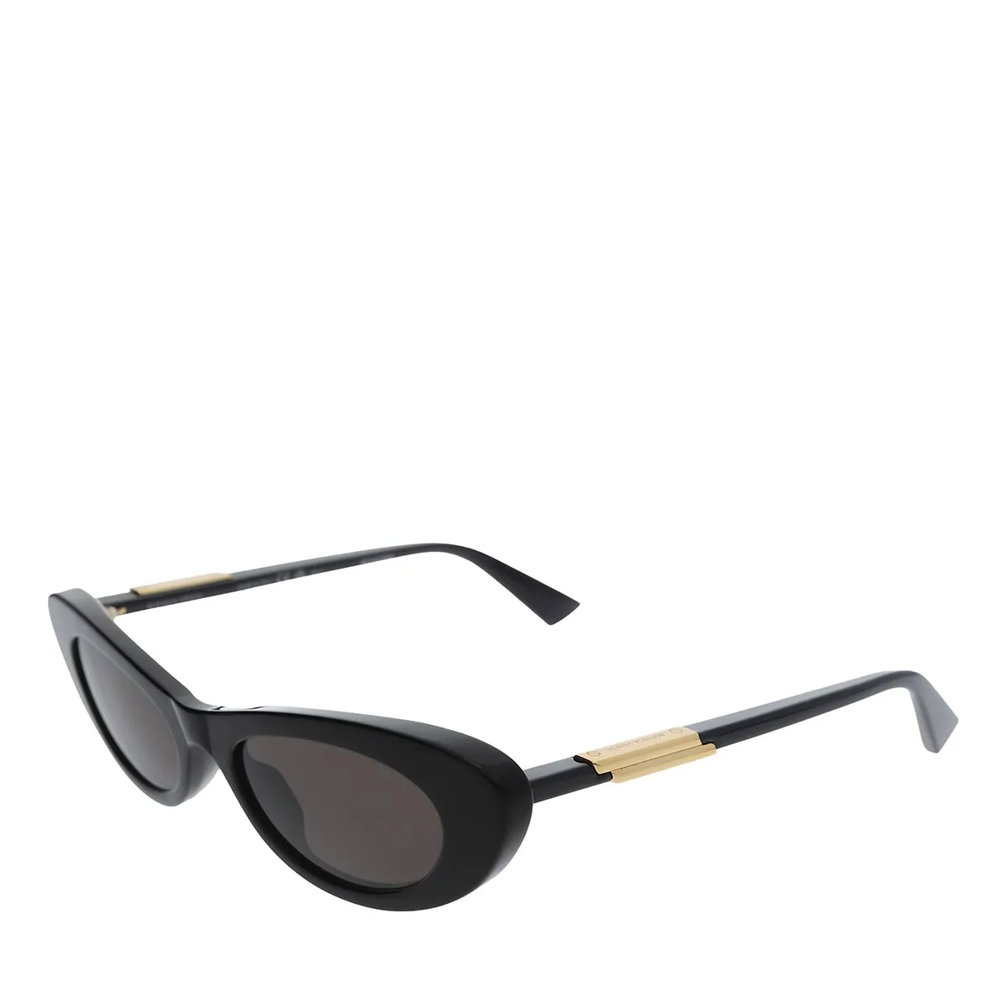 Bottega Veneta BV1447S Black-Black-Grey Sonnenbrille