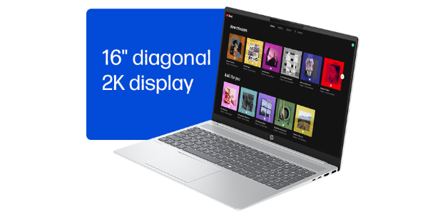 16' diagonal 2K display