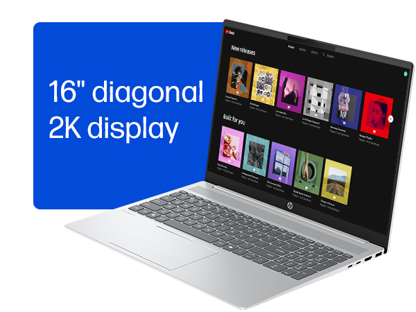 16' diagonal 2K display