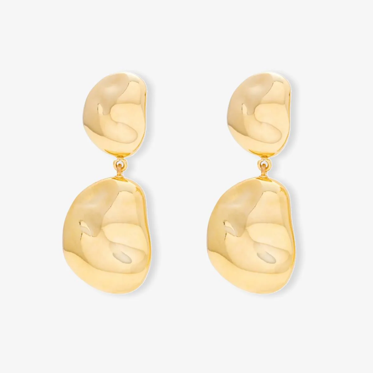 double-nugget-earring-gold-ohrhanger-gelb-vergoldet