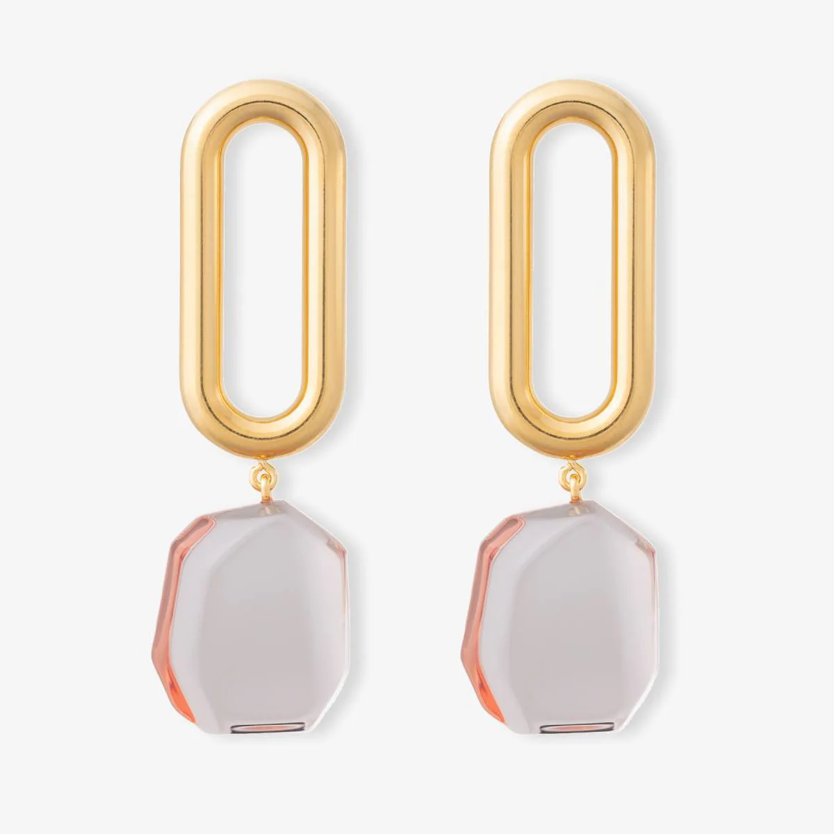 galaxy-bold-link-earring-gold-ohrhanger-gelb-vergoldet