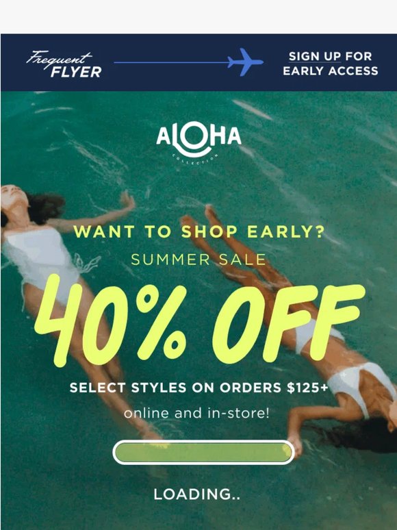 ☀️ Want to Shop Our Summer Sale Today?
