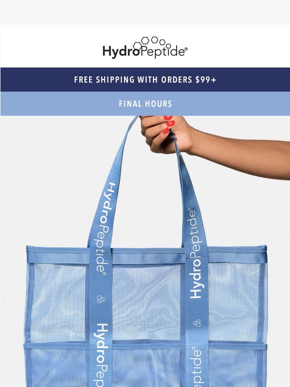Last chance to build your summer tote bag!