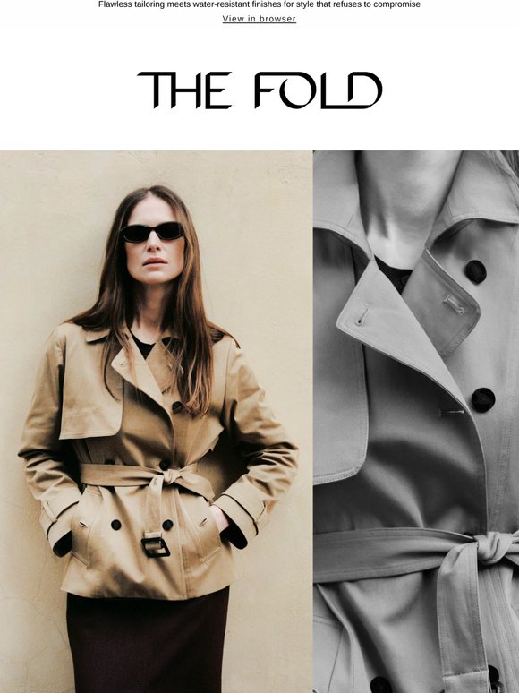 The forecast calls for new outerwear