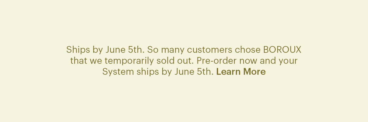 Ships by June 5th. Learn More