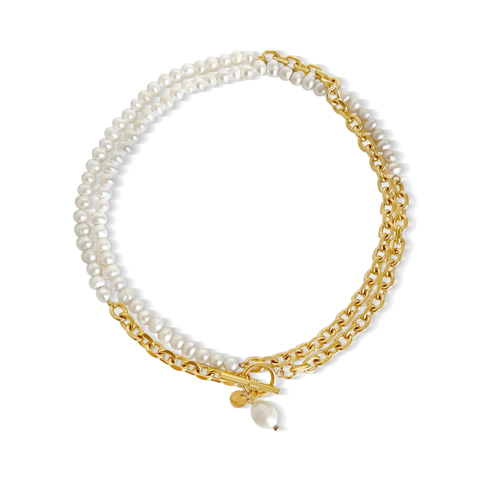 The Juliet Pearl Wrap Necklace