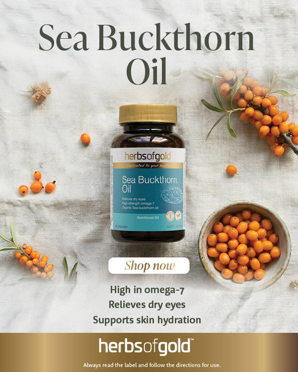Herbs of Gold Sea Buckthorn Oil Capsules
