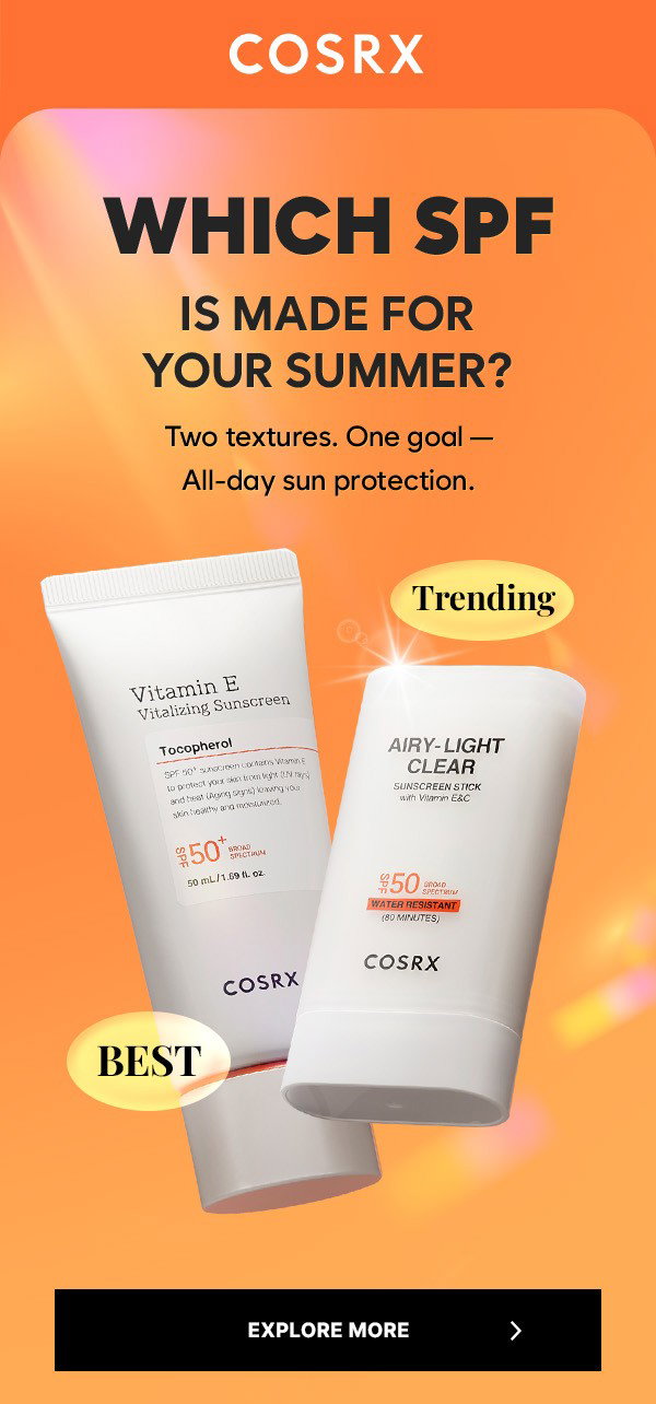 Which SPF is made for your summer?