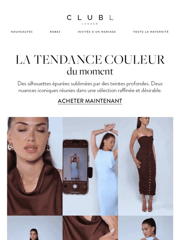 L’association de couleurs à adopter
