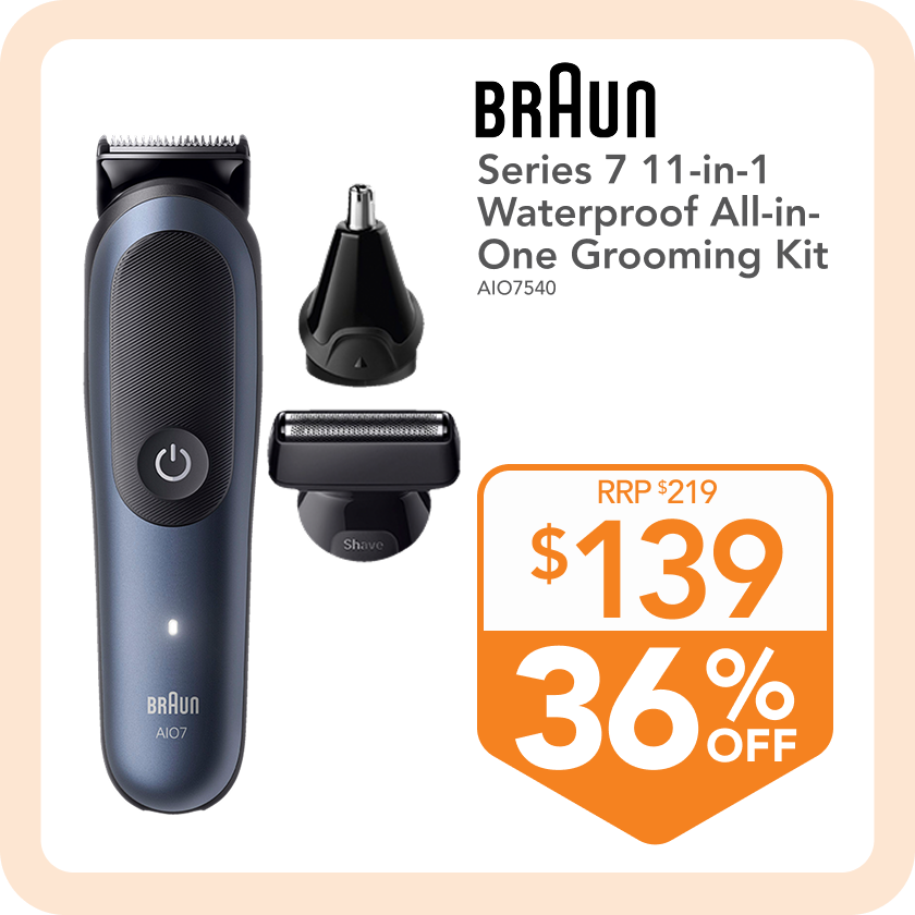 Series 7 11-in-1 Waterproof All-in-One Grooming Kit