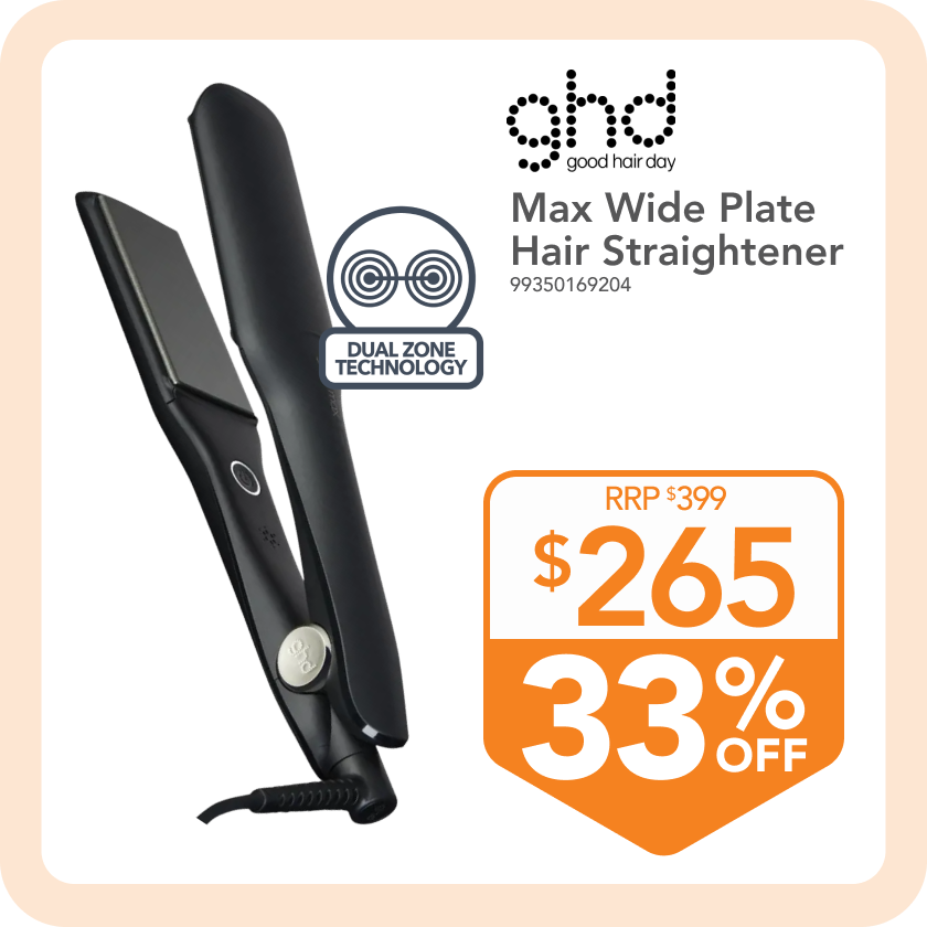 Max Wide Plate Hair Straightener