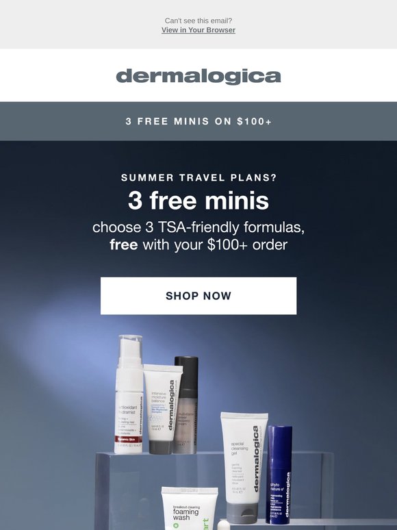 Summer-ready skin, face + body covered ☀️