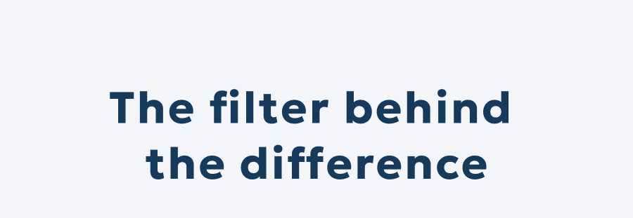 The filter behind  the difference