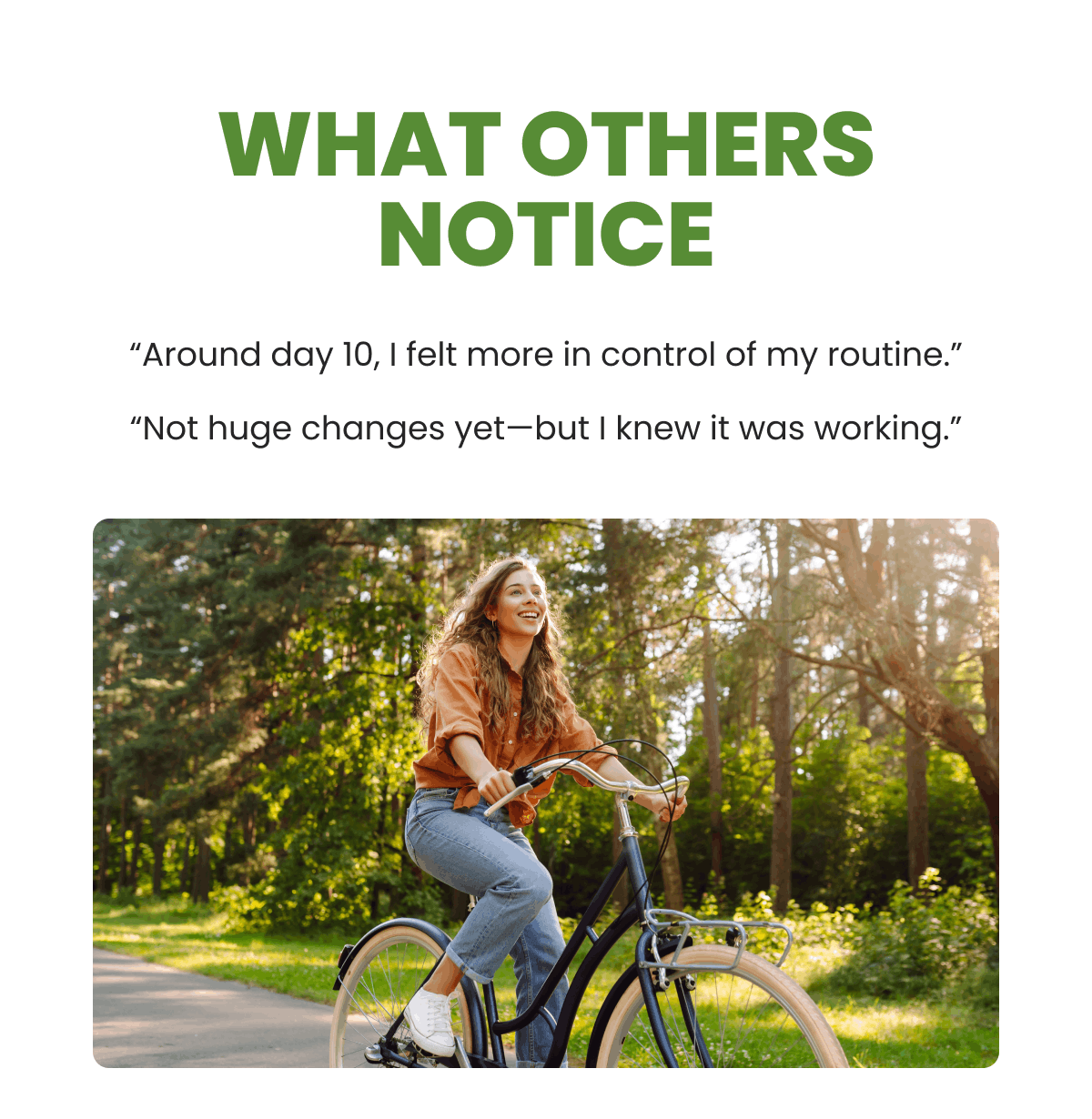 What others notice:
