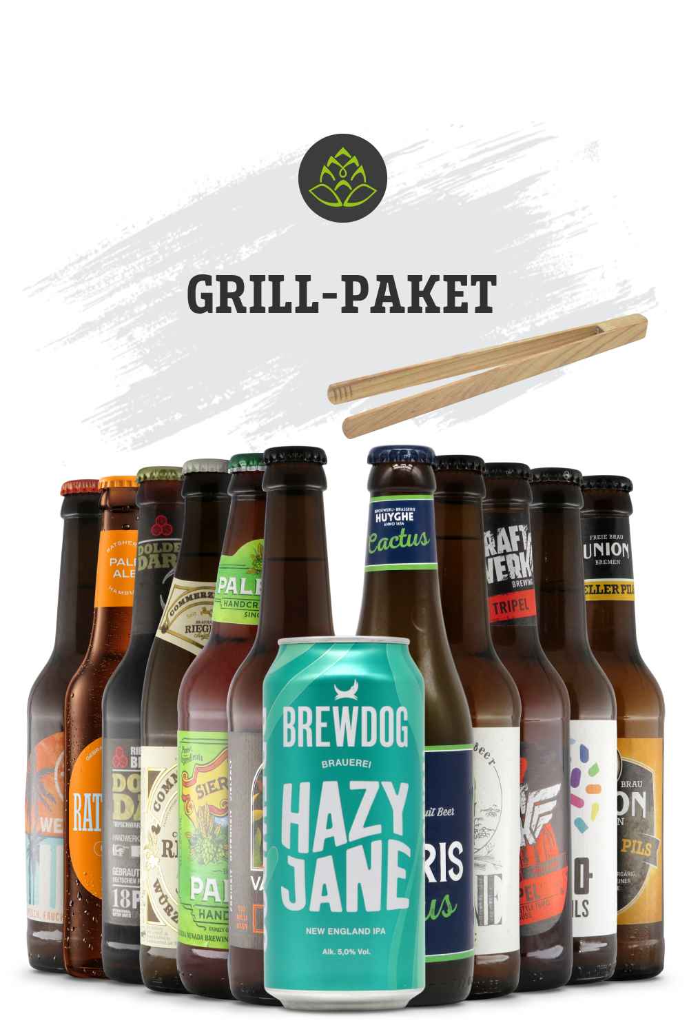 Grill-Paket + Grillzange