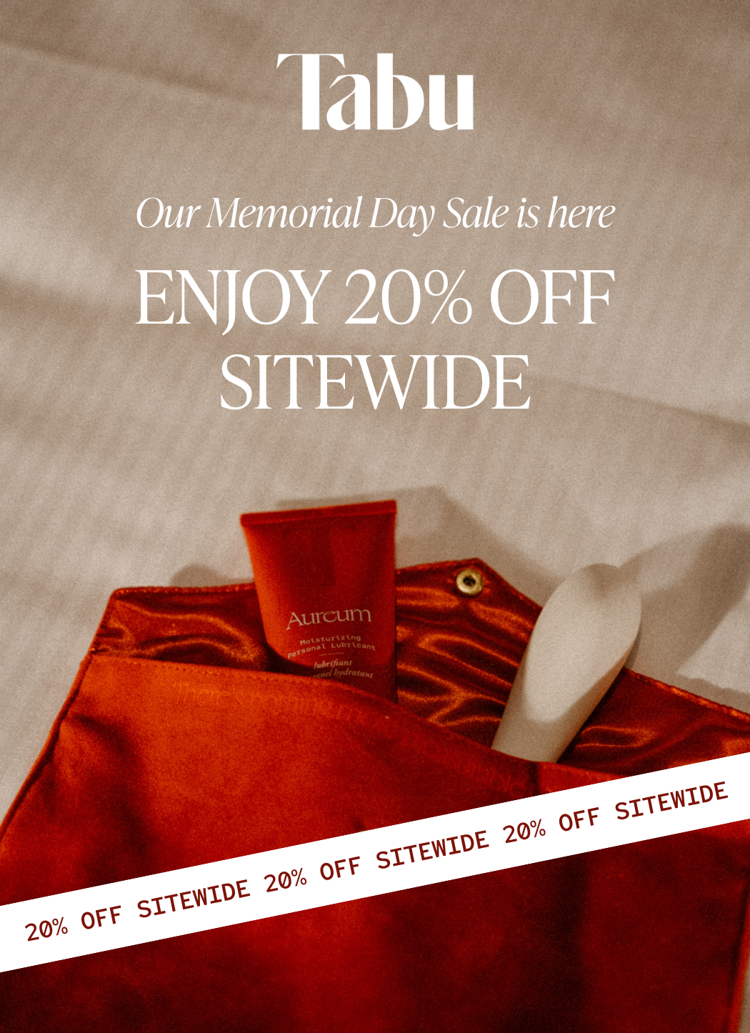 Our Memorial Day Sale is here: Enjoy 20% off sitewide