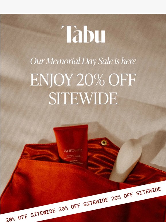 Our biggest sale of the year just landed