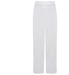 Straight Leg Triple Crepe Trousers