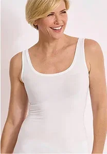 Superfine Organic Cotton Vest Top
