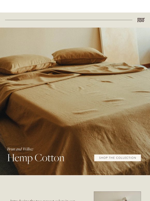 New Hemp Colors | Brun and Willow