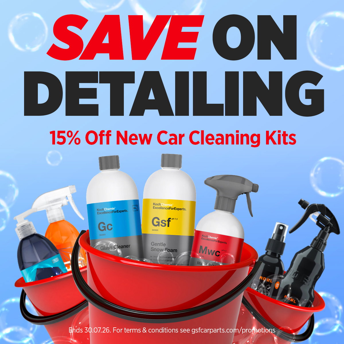 Save on Detailing - 15% off new car cleaning kits