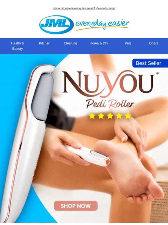 ✨ Say goodbye to rough feet with our electric foot file! 👣
