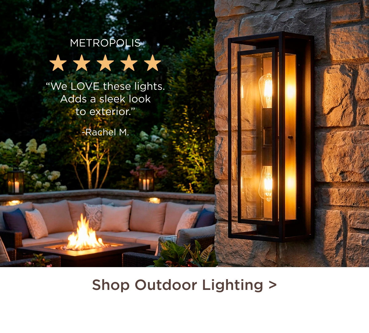 Shop Outdoor Lighting >
