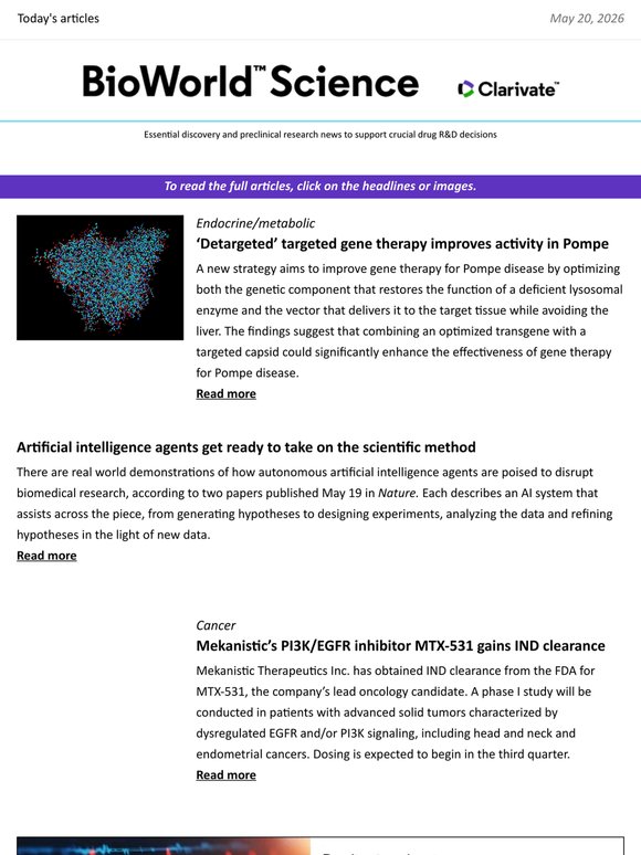 Full edition: IND for Mekanistic’s PI3K/EGFR inhibitor; Genescience’s STAT6 degrader and more