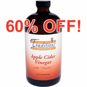 Image of Apple Cider Vinegar with Mother - 32 oz.