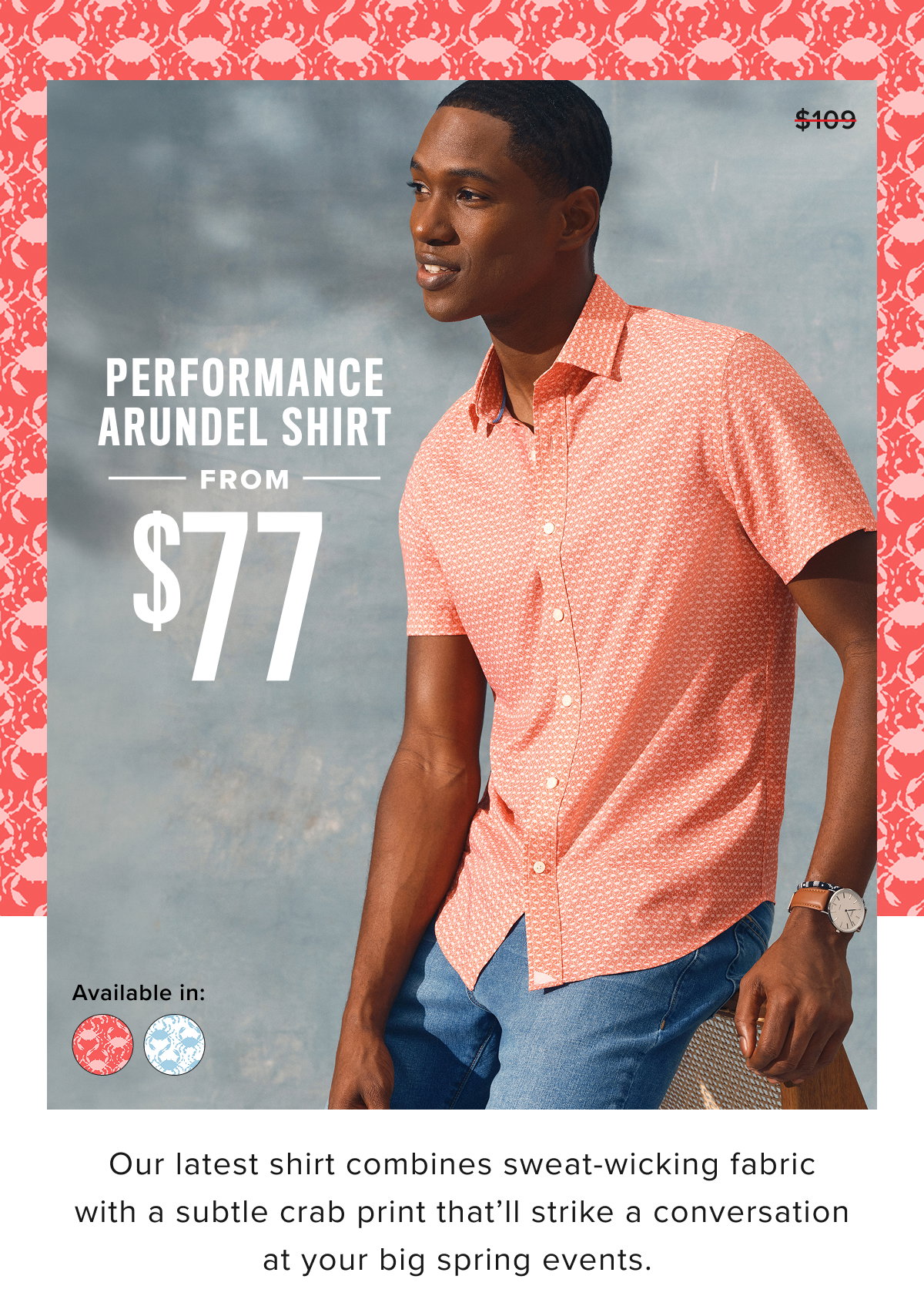 Performance Arundel Shirt From $77